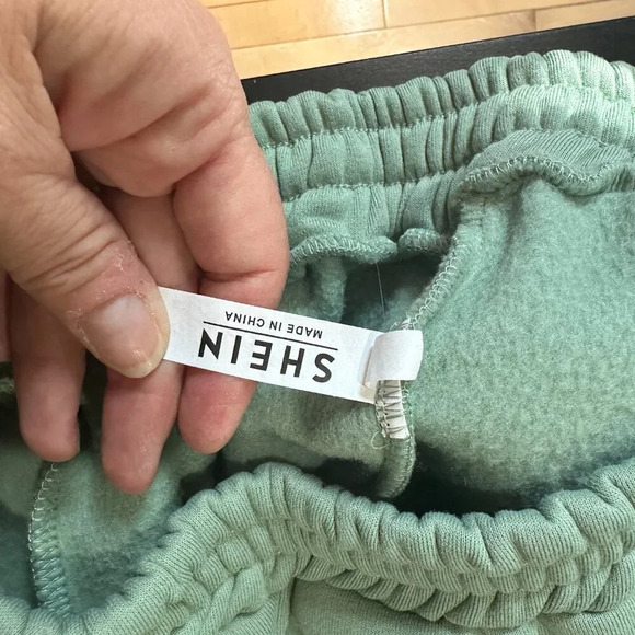 SHEIN Sage Green Pull On Sweatpants Shorts - Medium - Picture 6 of 10